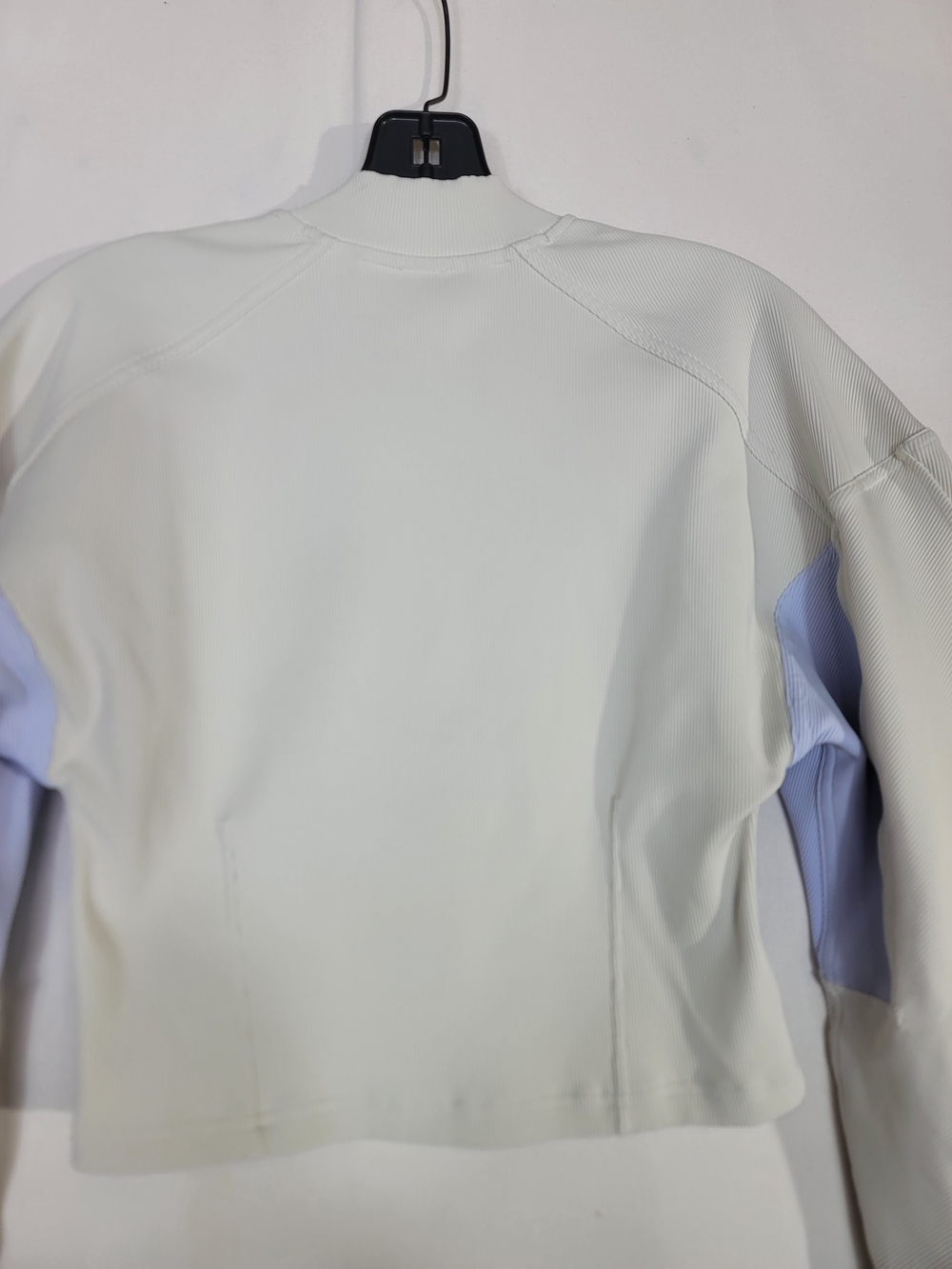 Lululemon Ribbed Luxtreme Wide-Sleeve Pullover Bone / Blissful Blue - Picture 6 of 11